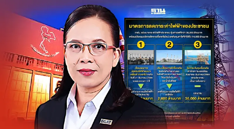 กฟผ. อุ้มค่าเอฟทีกว่า 3.6 หมื่นล. แบ่งเบาภาระค่าไฟฟ้าประชาชน กฟผ. อุ้มค่าเอฟทีกว่า 3.6 หมื่นล. แบ่งเบาภาระค่าไฟฟ้าประชาชน