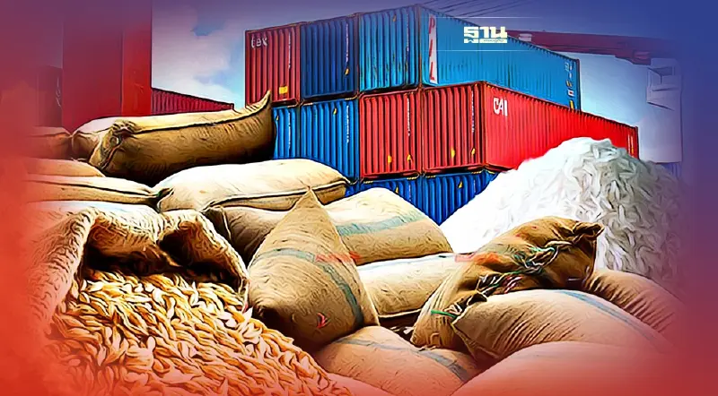 ไทยส่งออกข้าวอันดับ3ของโลก  ขณะที่อินเดียแชมป์4ปีซ้อน