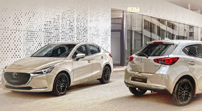 Mazda 2 ใหม่ ปี 2022 เพิ่มอุปกรณ์ สีแพลตทินั่ม ควอตซ์ ขายราคาเดิม