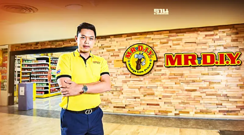 MR.DIY เปิดตัวแม่ทัพคนใหม่กับภารกิจขึ้นแท่นเบอร์ 2เอเชีย MR.DIY เปิดตัวแม่ทัพคนใหม่กับภารกิจขึ้นแท่นเบอร์ 2เอเชีย