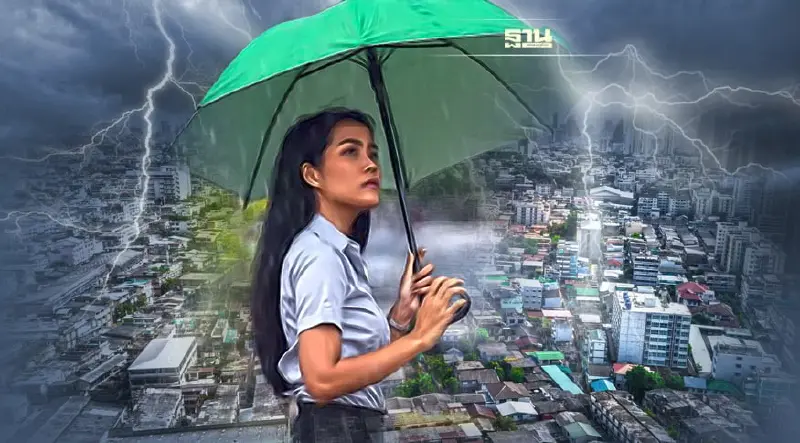 พยากรณ์อากาศวันนี้ พื้นที่ไหนในกทม.ปริมณฑลมีฝนตก