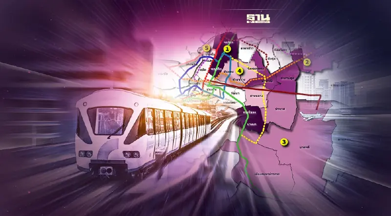 อัพเดท 'ราคาที่ดินเปล่า' 5 อันดับทำเลรถไฟฟ้ายังพุ่ง!