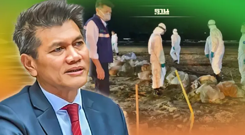 "สาธิต"ตรวจศูนย์เก็บกู้คราบน้ำมัน ตั้งทีมดูแลสุขภาพเจ้าหน้าที่-ประชาชน "สาธิต"ตรวจศูนย์เก็บกู้คราบน้ำมัน ตั้งทีมดูแลสุขภาพเจ้าหน้าที่-ประชาชน