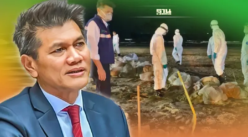 "สาธิต"ตรวจศูนย์เก็บกู้คราบน้ำมัน ตั้งทีมดูแลสุขภาพเจ้าหน้าที่-ประชาชน