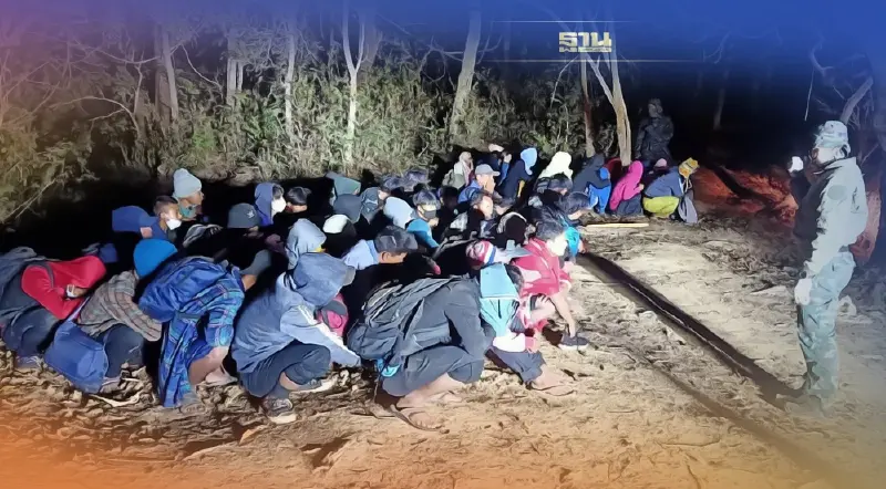 ลักลอบเข้าเมืองก่อนตรุษจีน "พบพระ"จับอีก48แรงงานต่างด้าวพร้อมผู้นำพา 3 คน