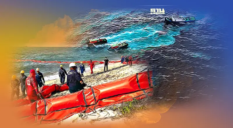 “เจ้าท่า” เร่งเอาผิด “บมจ.สตาร์ปิโตรเลียม”  เหตุน้ำมันรั่วมาบตาพุด