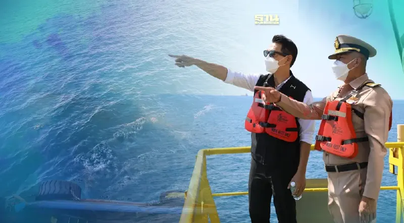 น้ำมันรั่วมาบตาพุด กนอ.รุดลงพื้นที่เร่งตรวจสอบ-เตรียมรับเหตุฉุกเฉิน