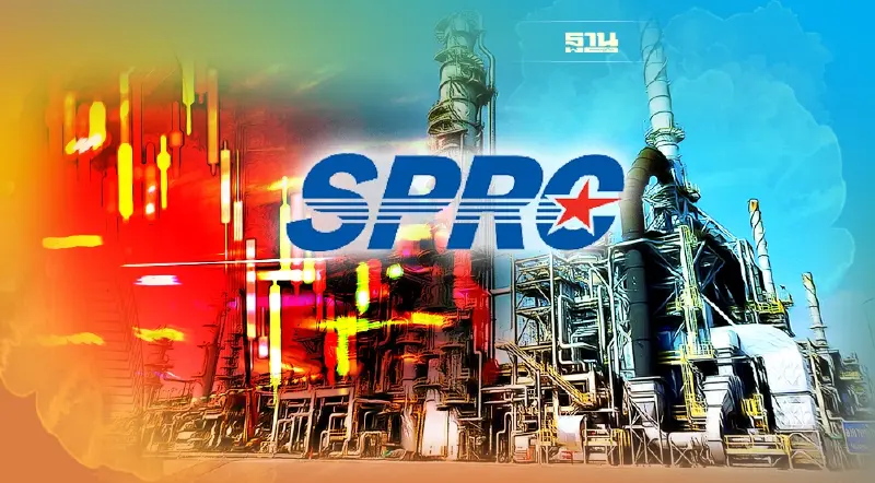 SPRC รูด 7.62% รับแรงขายข่าวน้ำมันดิบรั่วใต้ทะเล