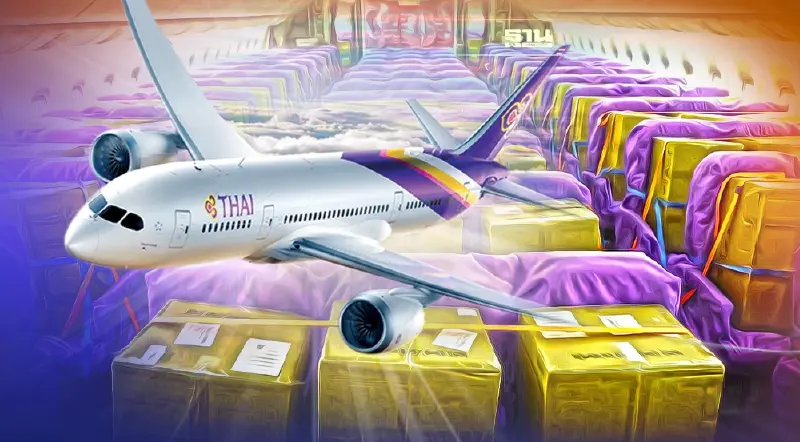 “การบินไทย”เปิดให้บริการขนส่งสินค้าภายในห้องโดยสารหารายได้เพิ่ม