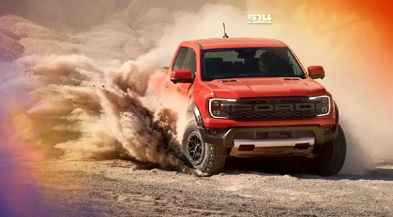 Ford Ranger Raptor ปิกอัพมหาเทพโฉมใหม่ ผลิตไทย ขายจริงปี 2023
