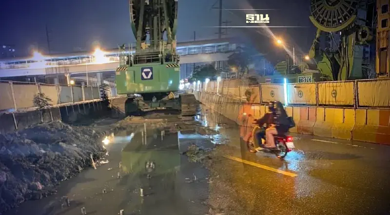 กปน.แจ้ง 4 ทุ่ม คืนวันนี้ เร่งซ่อมท่อประธาน แตกรั่วฉุกเฉิน ย่านพระรามที่ 2   