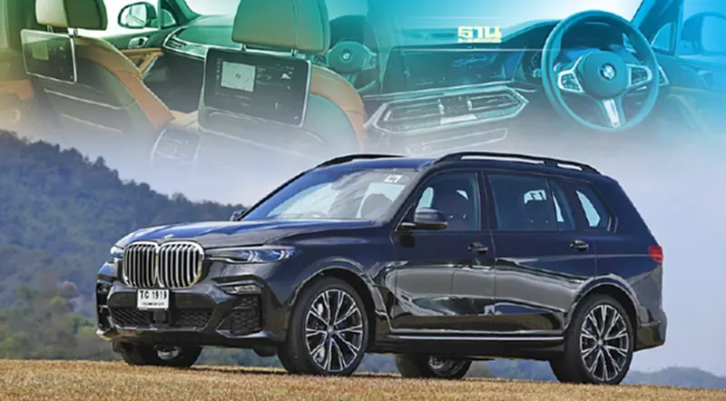 รีวิว BMW X7 xDrive40d M Sport แรง-สะอาด ด้วยไมลด์ไฮบริดและแอดบลู รีวิว BMW X7 xDrive40d M Sport แรง-สะอาด ด้วยไมลด์ไฮบริดและแอดบลู
