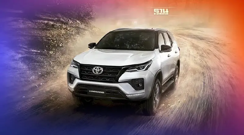 TOYOTA FORTUNER COMMANDER รุ่นพิเศษ จำนวนจำกัด 1,000 คัน