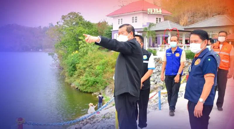 “นิพนธ์"ตรวจภัยแล้งสุพรรณบุรีมั่นใจปีนี้ไม่ขาดแคลนน้ำอุปโภคบริโภค เกษตร