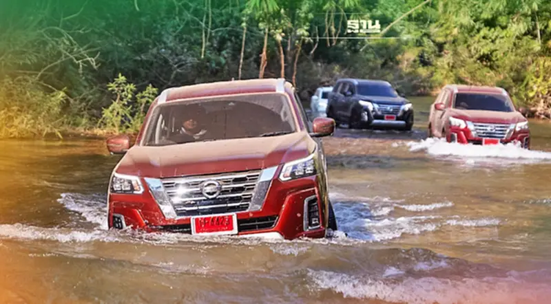 Nissan Terra ลุยออฟโรด 4X4 กด Diff Lock เลียบขอบป่าทุ่งใหญ่นเรศวร Nissan Terra ลุยออฟโรด 4X4 กด Diff Lock เลียบขอบป่าทุ่งใหญ่นเรศวร