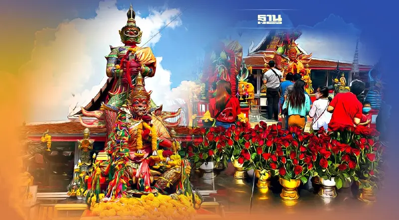 มูเตลูให้ปัง ต้อง “ท้าวเวสสุวรรณ”  วัดบางชัน เปิดให้สายมูไหว้ 24 ชม.