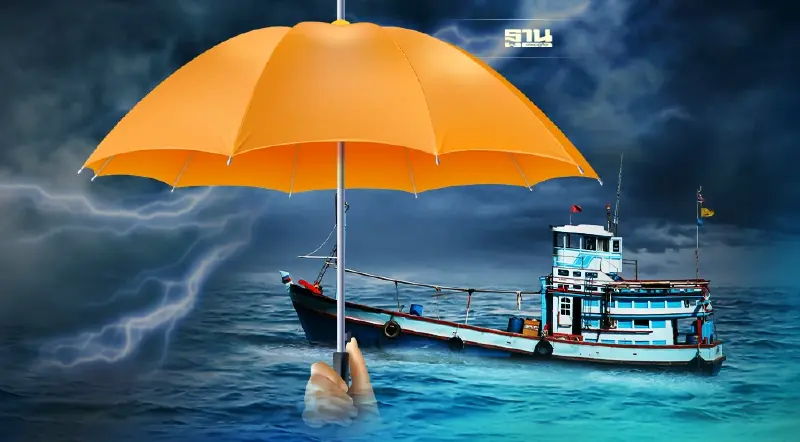 ประกาศกรมอุตุฯฉบับ 4 เตือน 13 จังหวัดภาคใต้ฝนตกหนักถึงหนักมาก