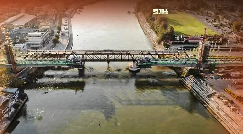 นับถอยหลัง 'สะพานขึงรถไฟ' แห่งแรกของไทย ใกล้แล้วเสร็จ นับถอยหลัง 'สะพานขึงรถไฟ' แห่งแรกของไทย ใกล้แล้วเสร็จ
