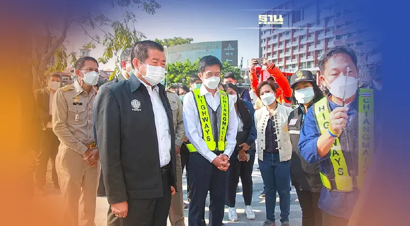 “นิพนธ์”สั่งทางม้าลายต้องปลอดภัย ชูเชียงใหม่ต้นแบบจราจรอัจฉริยะนำร่อง 