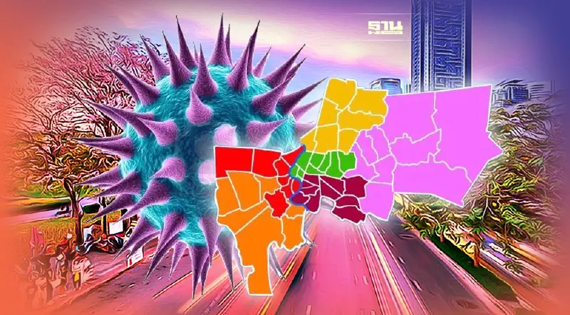 กทม.นิวไฮ ผู้ติดเชื้อโควิดวันนี้กระฉูด 2,757 ราย “จตุจักร”นำโด่ง 146 ราย ตาย 9