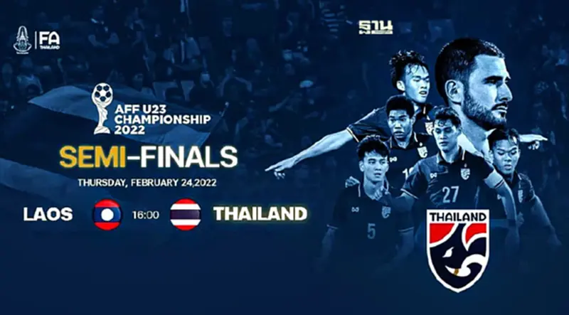 ผลบอลไทยวันนี้ ศึก AFF U 23 ทีมชาติไทย ชนะ ลาว ผลบอลไทยวันนี้ ศึก AFF U 23 ทีมชาติไทย ชนะ ลาว