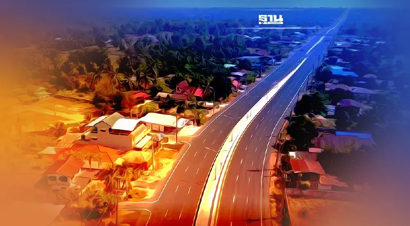 ขยายถนนสาย 202 ยโสธร – อำนาจเจริญ 1.2 พันล้าน เชื่อมประตูการค้าอินโดจีน