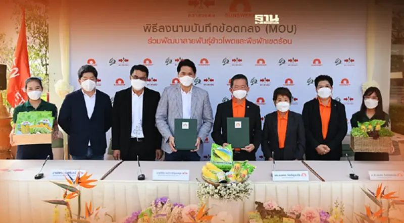 ซันสวีท ผนึก EWS ยกระดับคุณภาพเมล็ดพันธุ์ไทย ซันสวีท ผนึก EWS ยกระดับคุณภาพเมล็ดพันธุ์ไทย