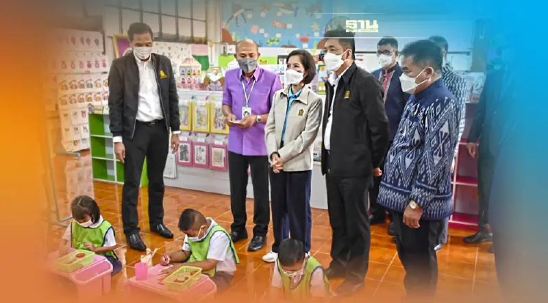 “ตรีนุช”ชูบ้านเม่นอุดรโรงเรียนคุณภาพต้นแบบขนาดเล็ก เรียน DLTV 100% ทุกชั้น