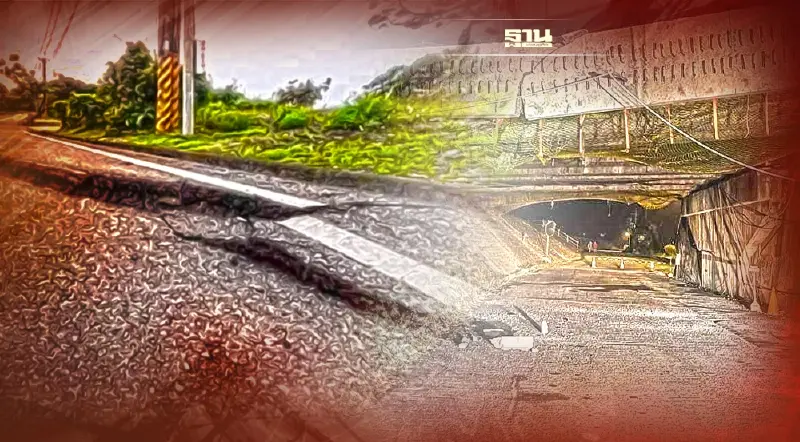 เปิดภาพแผ่นดินไหว 6.9 แมกนิจูดถล่มไต้หวัน สั่นสะเทือนรับรู้ได้ถึงกรุงไทเป