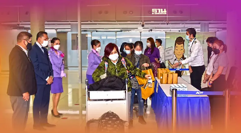 การบินไทย รับคนไทยจากยูเครน กลับสู่ประเทศ อีก 16  คน