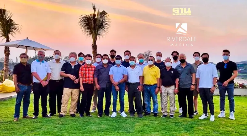 ผู้บริหารเอ็ม บี เค ต้อนรับพันธมิตรทางธุรกิจ เยี่ยมชมท่าเรือ ริเวอร์เดล มารีน่า