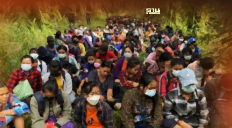 ตชด. ยิ้ม ครม.อนุมัติงบกลางตรวจโควิด-แรงงานต่างด้าว  331 ล้านบาท