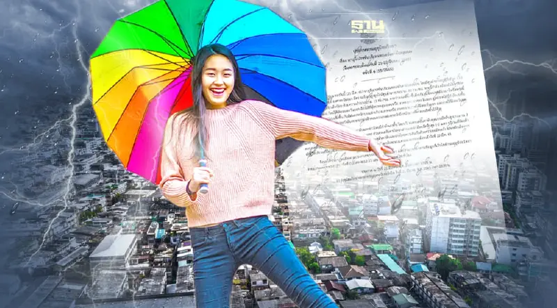 ประกาศกรมอุตุฯฉบับ 6 พายุดีเปรสชันกระทบไทยมีฝนตกหนักถึงหนักมากบางแห่ง