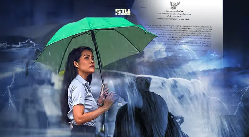 สภาพอากาศล่วงหน้า ไทยอากาศแปรปรวน มีพายุฤดูร้อน ภาคใต้คลื่นลมแรง