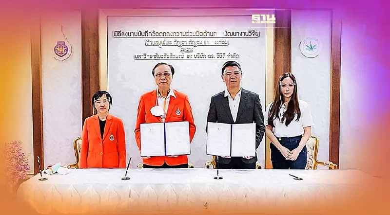 เร่งสปีด “ดร.ซีบีดี” MOUม.วลัยลักษณ์ บูมพืชเศรษฐกิจ 3 ก.