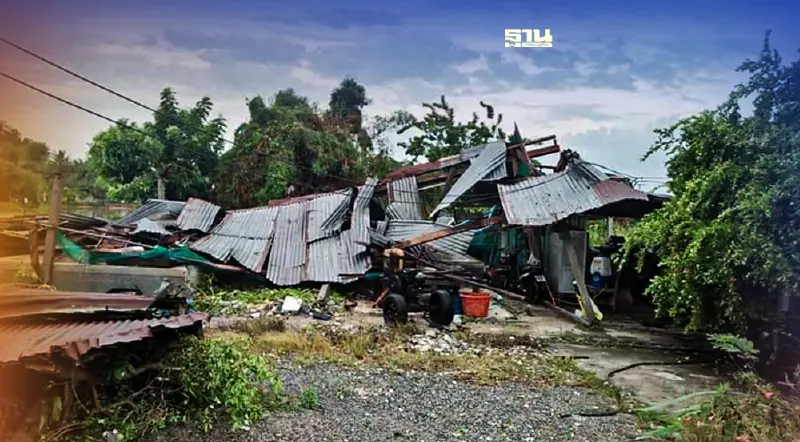 เช็ค 31 จังหวัดประสบวาตภัย 5,003 ครัวเรือนเดือดร้อน