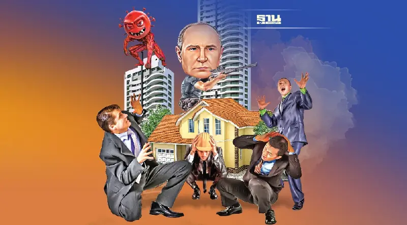 ดับฝัน"อสังหา"วิกฤติยูเครน ฉุดกำลังซื้อ ต้นทุนก่อสร้างพุ่ง 8%