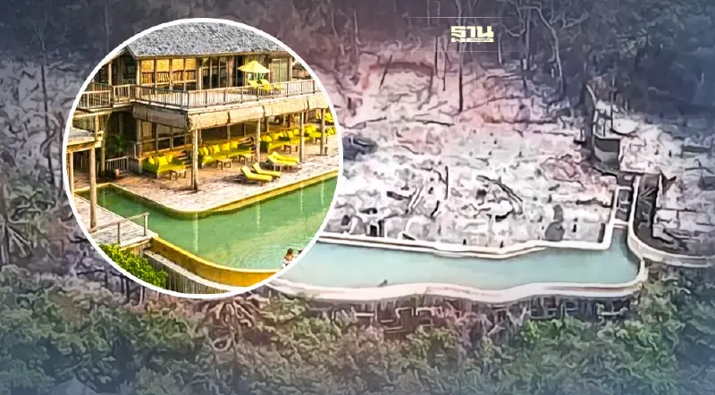 อัดยับดิ้นหนีตายโรงแรมหรู"โซเนวา คีรี"ไฟไหม้  ล่าสุดโรงแรมแจงแล้ว