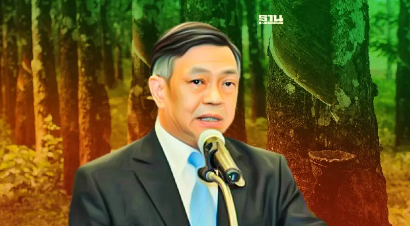 “อลงกรณ์” ลดพื้นที่ยางปีละ 1 แสนไร่ แม้ว่าราคายางยังอยู่ในช่วงขาขึ้น