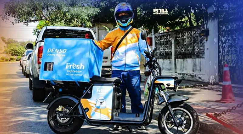 SVL Group ผุด “Fresh Express” ส่งอาหารรักษ์โลกด้วยมอเตอร์ไซค์ไฟฟ้า SVL Group ผุด “Fresh Express” ส่งอาหารรักษ์โลกด้วยมอเตอร์ไซค์ไฟฟ้า
