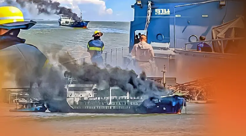 “คมนาคม” สั่งเจ้าท่า ตรวจสอบเรือสินค้าถังน้ำมันระเบิด ใกล้ป้อมพระจุล