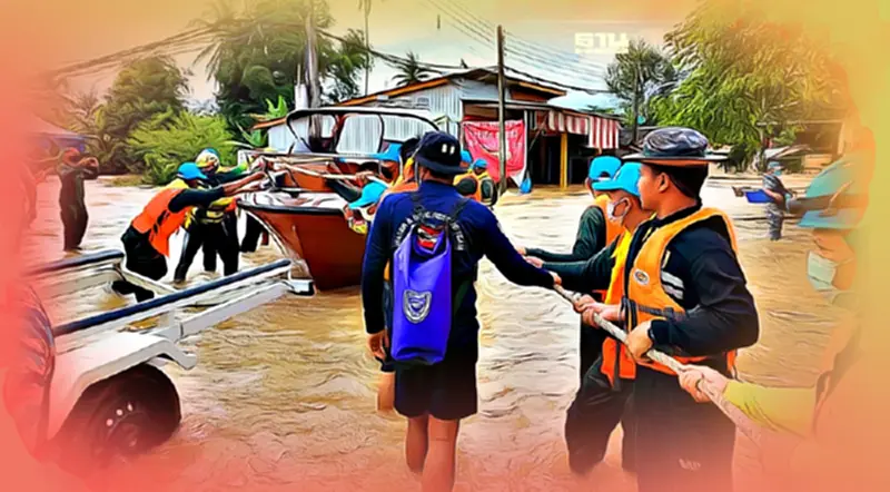 ปภ.เผยยังมีอุทกภัยในภาคใต้ 2 จังหวัด เปิดพื้นที่เฝ้าระวังน้ำล้นตลิ่ง ปภ.เผยยังมีอุทกภัยในภาคใต้ 2 จังหวัด เปิดพื้นที่เฝ้าระวังน้ำล้นตลิ่ง