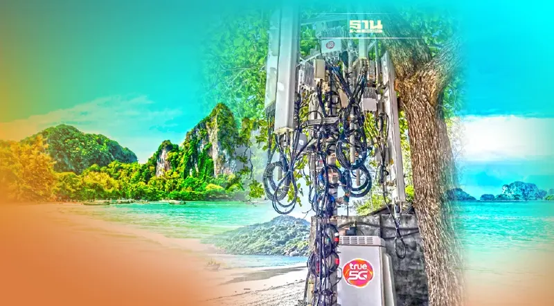 TRUE  เร่งติดตั้งสัญญาณบนเกาะภาคใต้ รับนักท่องเที่ยวไฮซีซันส์ สงกรานต์นี้