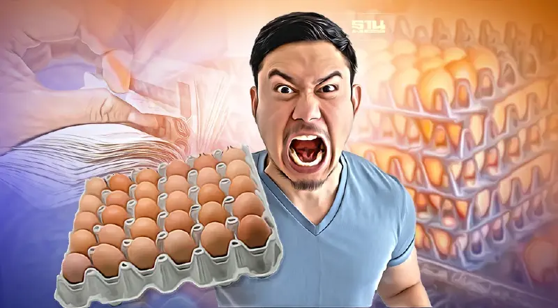 “ไข่ไก่” ต่างจังหวัดปรับราคาขึ้นแผงละ3บาทอ้างต้นทุนสูง