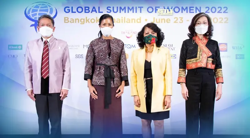 ผู้นำสตรี 60 ประเทศทั่วโลก ร่วม "ประชุมสุดยอดผู้นำสตรีโลก 2565”ในไทย