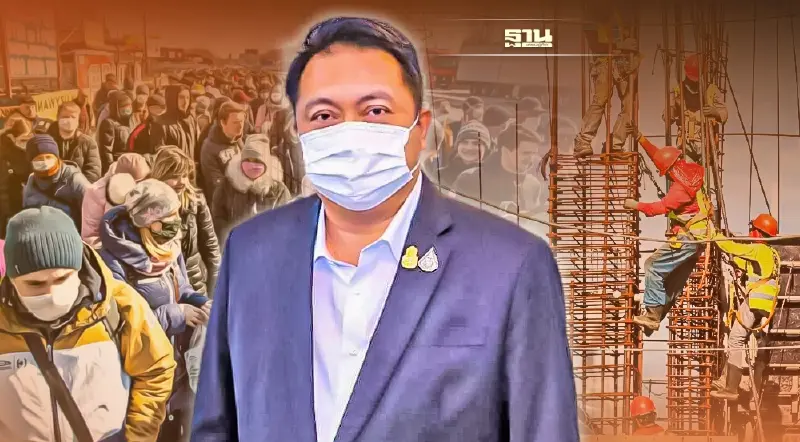 กระทรวงแรงงาน รับแรงงานไทย 61 ชีวิต ลี้ภัยสงครามยูเครน