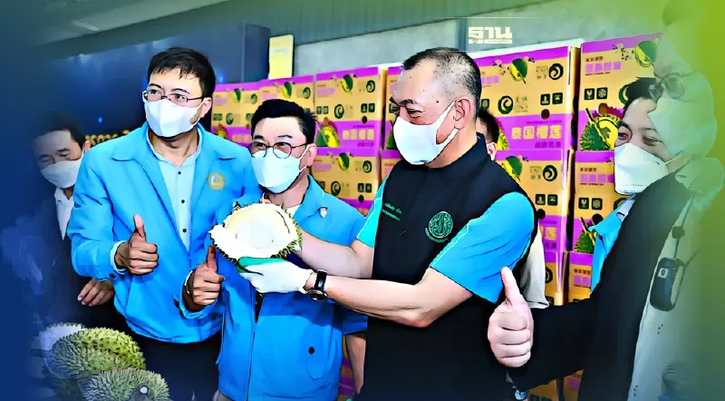 “เฉลิมชัย” ย้ำทุเรียนไทยทุกลูกต้อง “ Zero Covid”