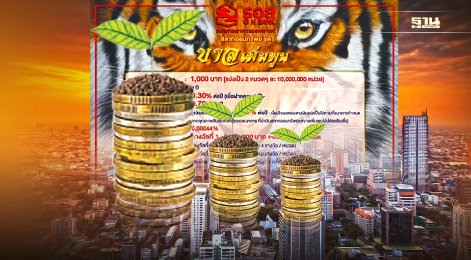 .ธอส. เตรียมขายสลาก “ขาลเพิ่มพูล” ระดมทุน หนุนคนไทยมีบ้าน เช็คเลย!.