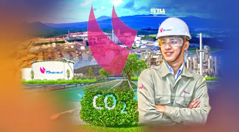 “ไทยออยล์”  กำ 7 หมื่นล้าน ลุยลดก๊าซเรือนกระจก เร่งสะสมคาร์บอนเครดิต