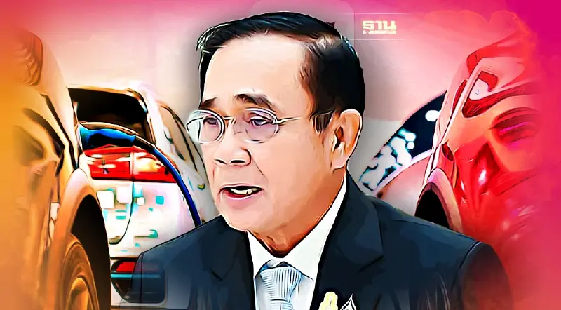 "บิ๊กตู่" เตรียมจ้างเหมาเอกชน บริการรถ EV แนะให้บัตรคนจนใช้กับรถร่วมได้